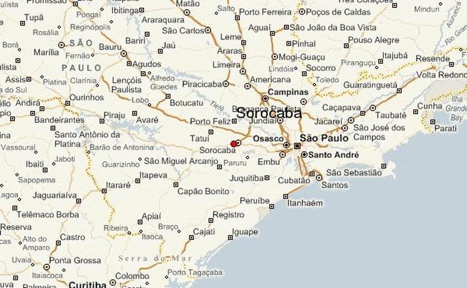 Sorocaba Brazil Map, Sorocaba, Brazil, Manaus Brazil Nightlife, Sao Paulo Brazil