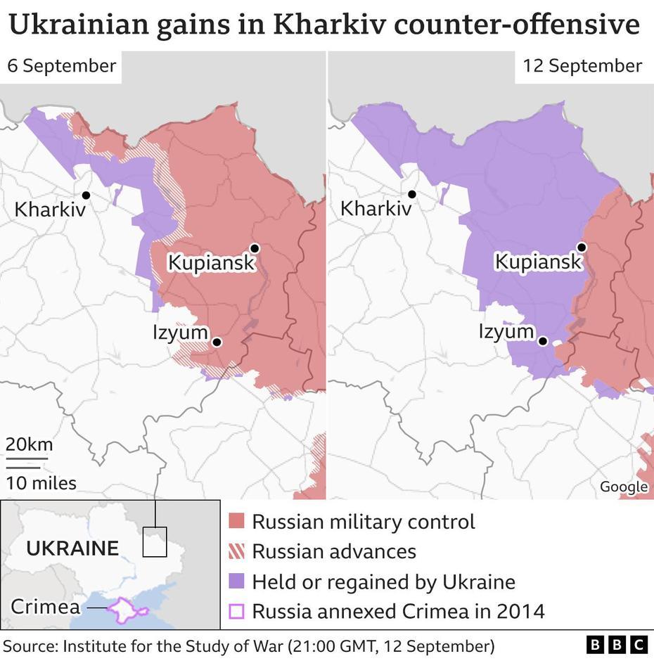 Ukraine War: Who Is Winning? – Bbc News, Kupiansk, Ukraine, Buchach Ukraine, Central Europe  Ukraine