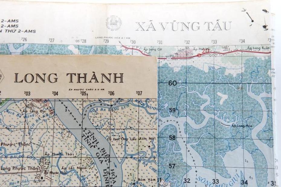 Vietnam War Maps – Long Tan & Vung Tau, Tân An, Vietnam, Vietnam War River, Dalat Vietnam