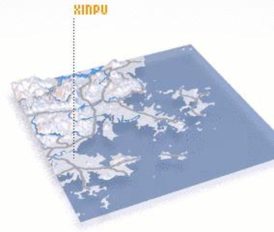 Xinpu (China) Map – Nona, Xinpu, China, Anlu Hubei China, China  With Beijing