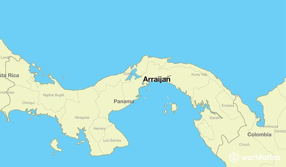 Where Is Arraijan, Panama? / Arraijan, Panama Map – Worldatlas, Arraiján, Panama, San Miguelito Panama, Municipio De Panama