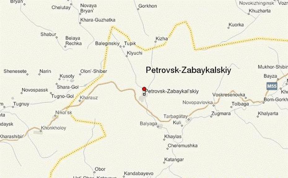 B”Petrovsk-Zabaykalskiy Location Guide”, Petrovsk, Russia, Russia  With Cities, Of Russia Area