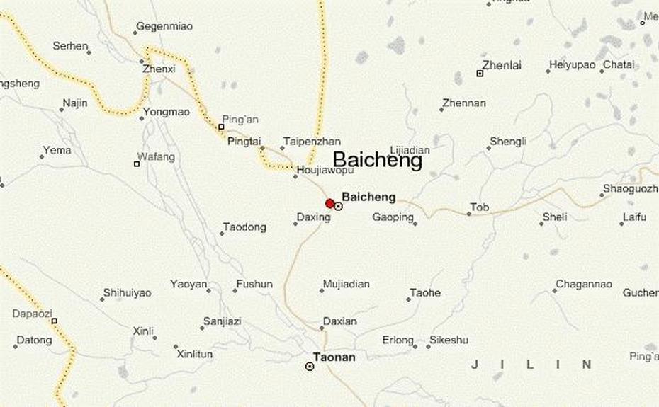 Baicheng Map 2 – Baicheng Maps – China Tour Advisors, Baicheng, China, Changchun  Jilin, Jilin