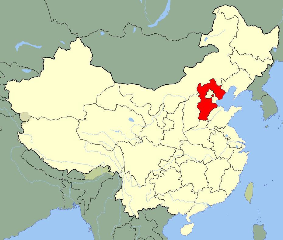 Baoding China, Chengde China, Location , Hebi, China