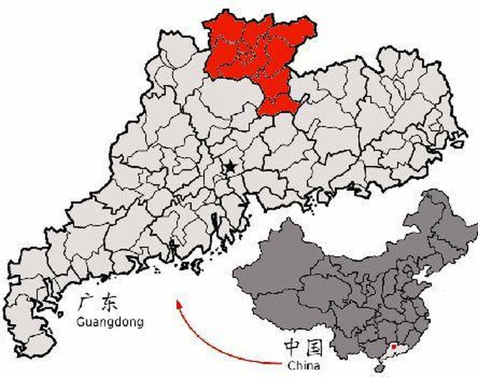 Chinese Cities With Over A Million Population, Shaoguan, China, Shaoguan Mountain, Guangdong Province China