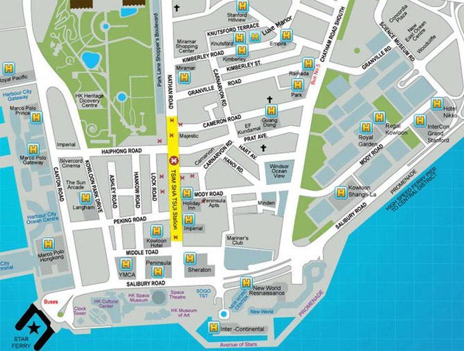 Kowloon Map, Kowloon, Hong Kong, West Kowloon, Kowloon Hk