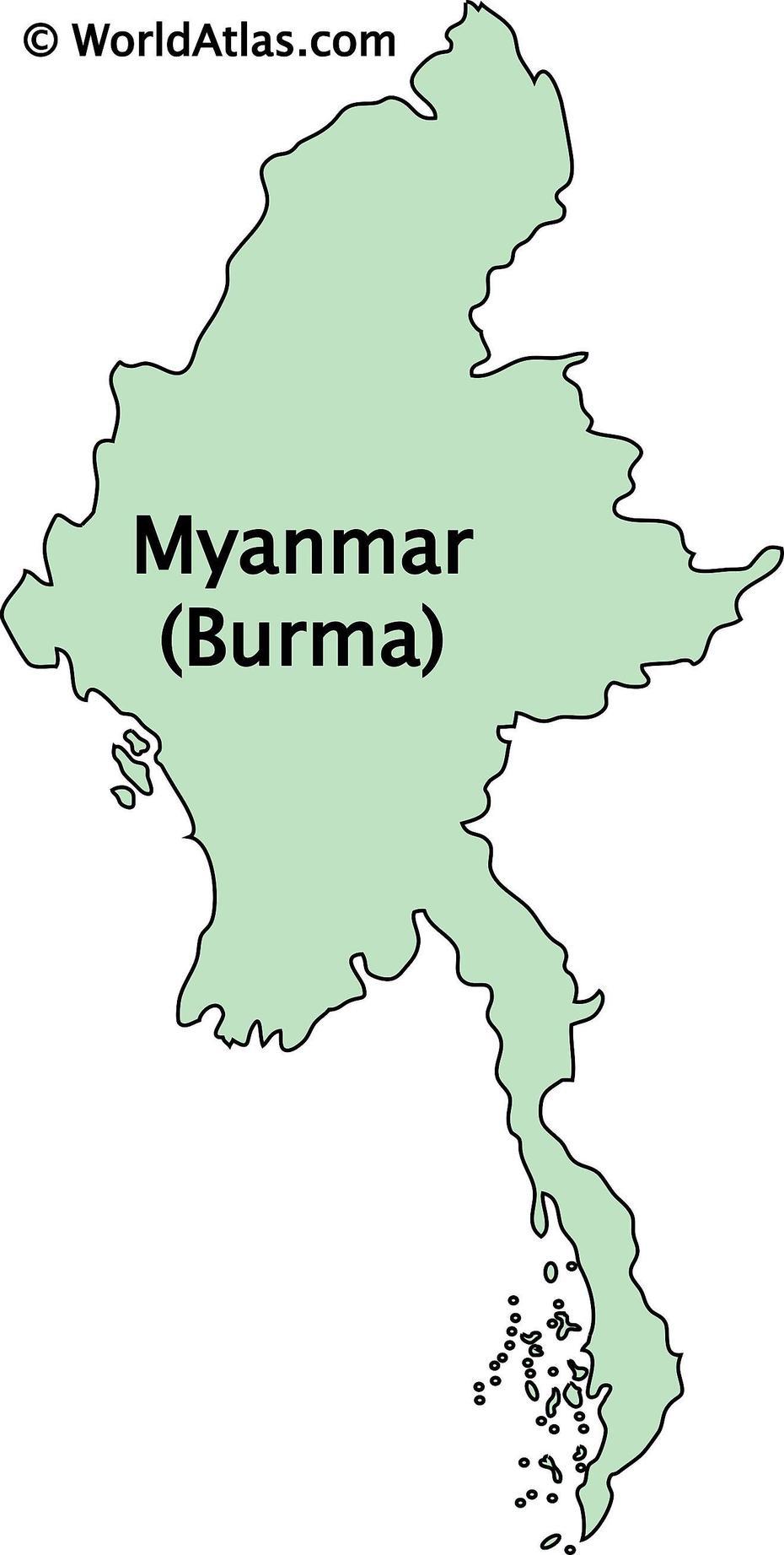 Myanmar Maps & Facts – World Atlas, Myedu, Myanmar, Yangon Myanmar, Myanmar  Drawing