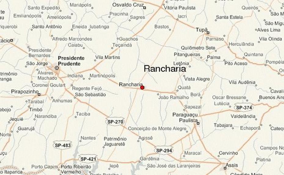 Rancharia Location Guide, Rancharia, Brazil, Brazil  Printable, Simple Brazil