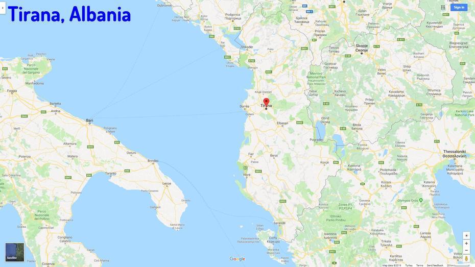 Tirana Map – Guide Of The World, Tirana, Albania, Saranda Albania, Greece And Albania