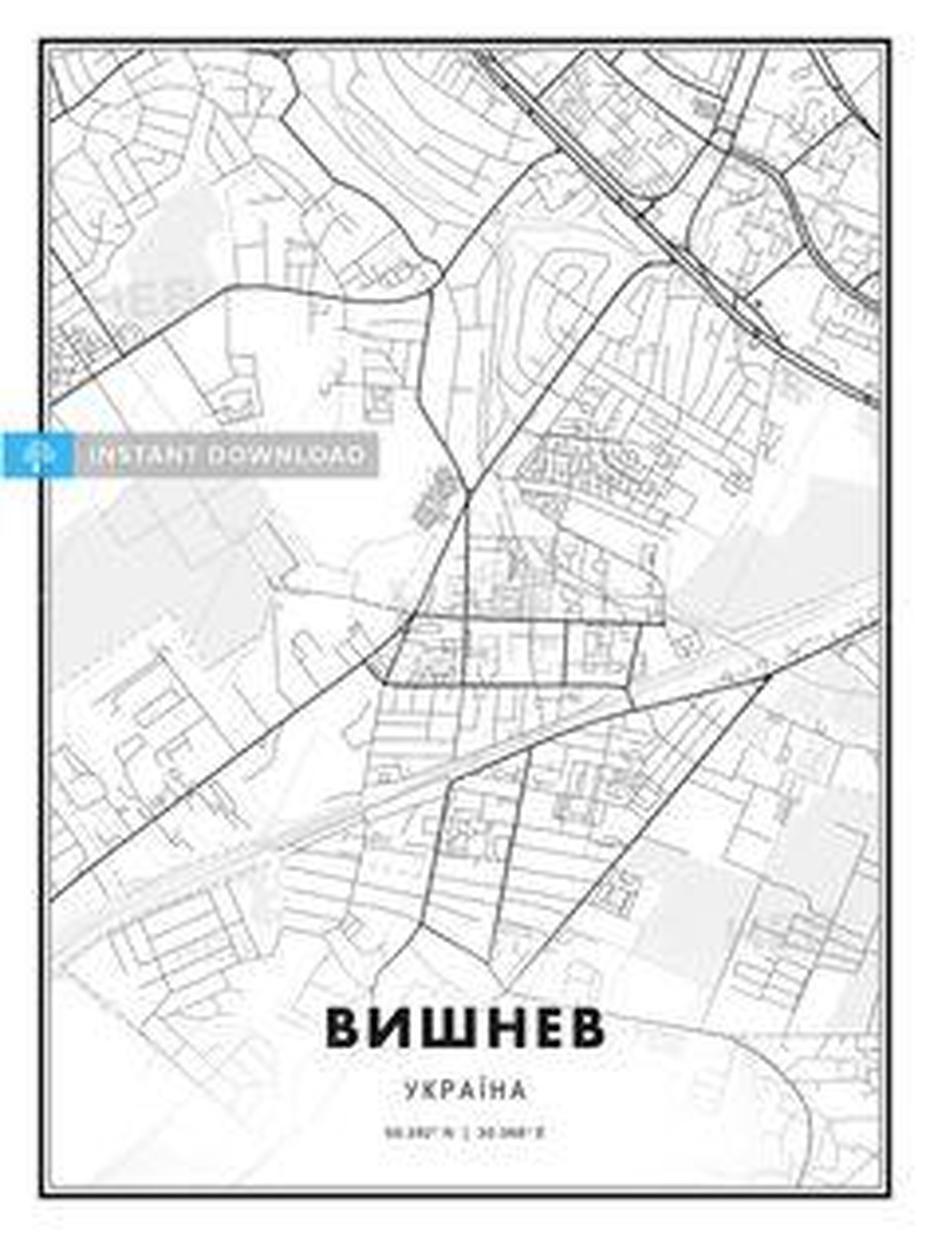 Ukraine Road, Ukraine  Outline, Beryozovsky, Vyshneve, Ukraine