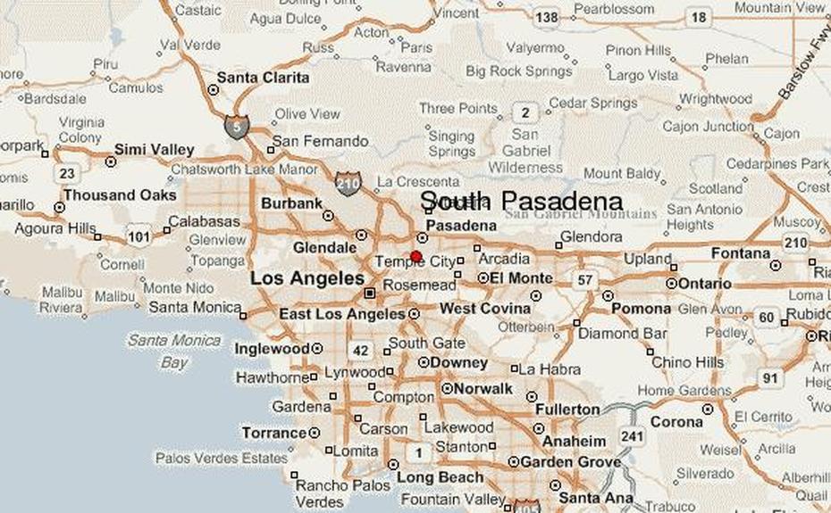 United States World, Of South Usa States, Location Guide, South Pasadena, United States