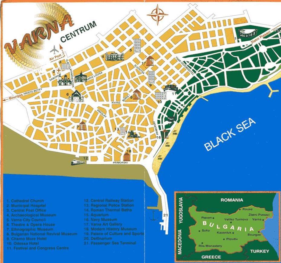 Burgas Bulgaria, Varna City, Center, Varna, Bulgaria