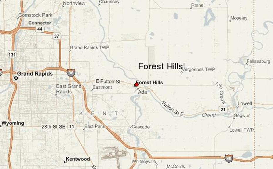 Forest Hills Location Guide, Forest Hills, United States, Us  With States, Forest Cover