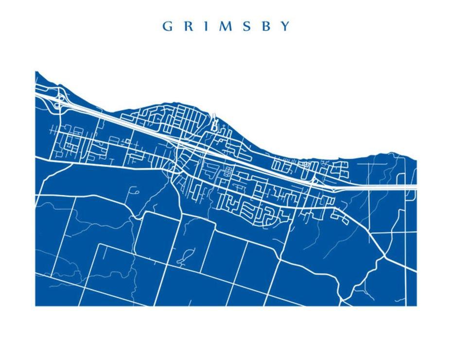 Grimsby On Map Canada Wall Art Grimsby Ontario Niagara | Etsy, Grimsby, Canada, Grimsby Ontario Canada, Grimsby Beach Uk