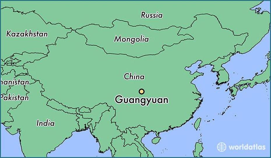 Where Is Guangyuan, China? / Where Is Guangyuan, China Located In The …, Guangyuan, China, Canton Tower  Guangzhou, Flag Of  Guangzhou