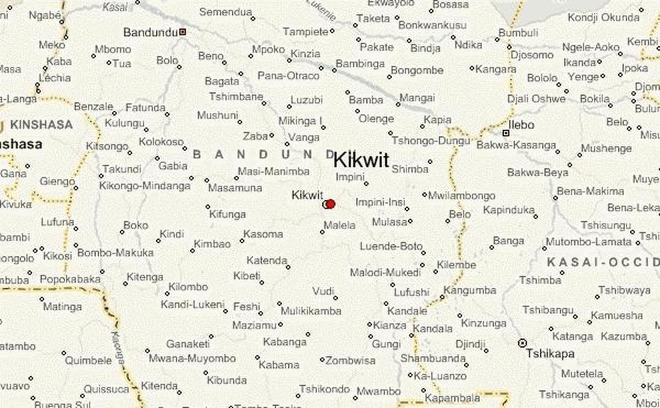 Kikwit Location Guide, Kikwit, Congo (Kinshasa), Rd Congo, Kinshasa Plan