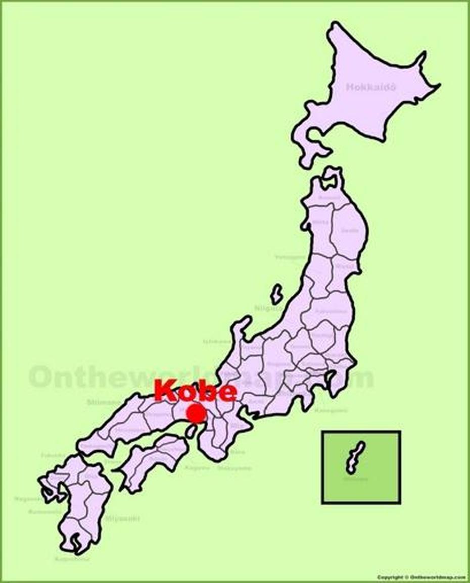 Kobe Map | Japan | Detailed Maps Of Kobe, Kōbe, Japan, Nagoya Japan, Osaka-Kobe