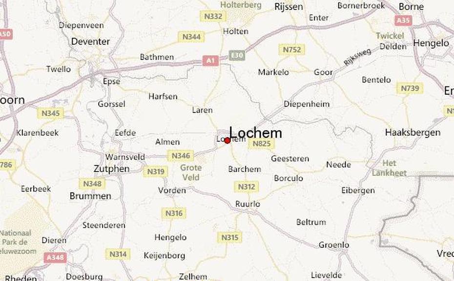 Lochem Stadsgids, Lochem, Netherlands, Lochum, Waar Ligt Lochem