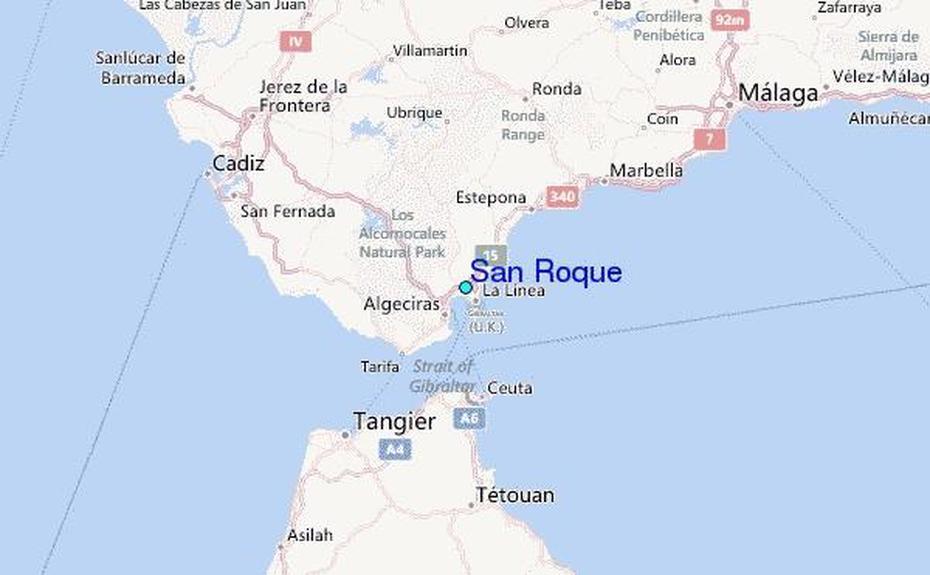 San Roque Tide Station Location Guide, San Roque, Spain, Garachico Spain, Alicante Spain City