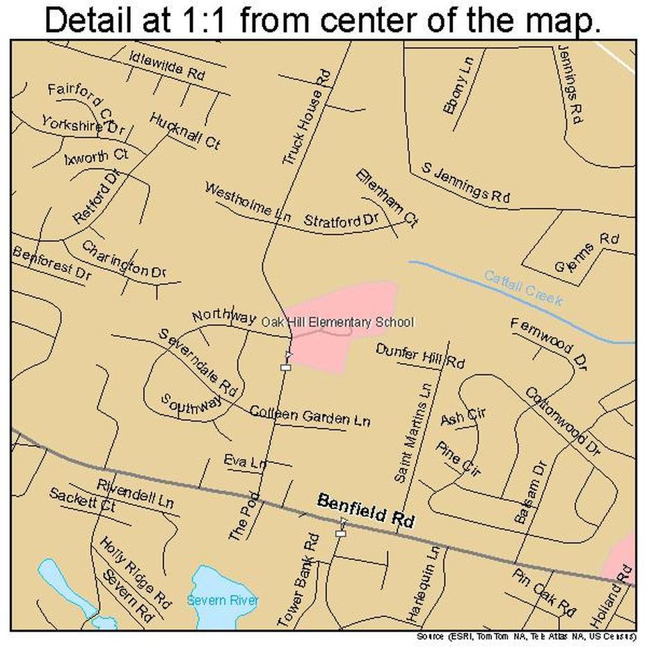 Severna Park Flood, Severna Park Md Homes, Street , Severna Park, United States