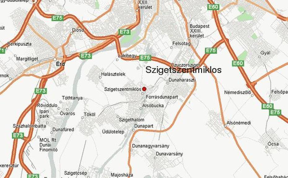 Szigetszentmiklos Location Guide, Szigetszentmiklós, Hungary, Vecses Hungary, Szigetszentmiklos  Terkep