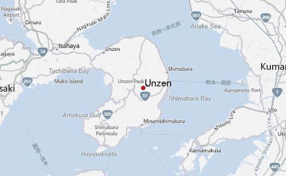 Unzen Mountain Information, Unzen, Japan, Unzen Volcano, Mount Unzen