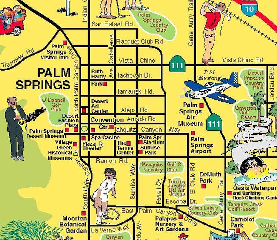 B”Palm Springs & Desert Resorts Visitors Map | Palm Springs Map, Palm …”, Palm Springs, United States, Palm Springs Visitor, Palm Springs Florida