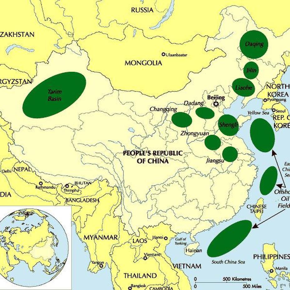 China  Transparent, China Atlas, Rigzone, Shengli, China