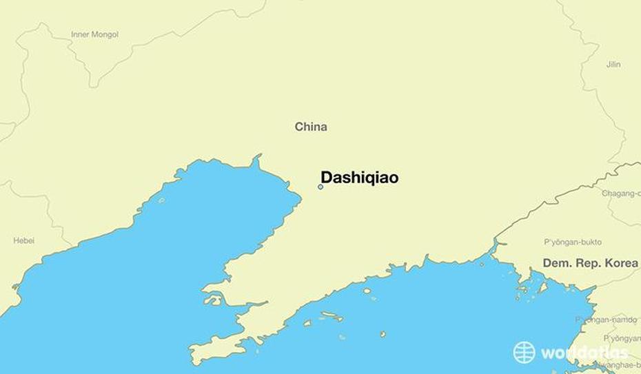 Where Is Dashiqiao, China? / Dashiqiao, Liaoning Map – Worldatlas, Dashiqiao, China, South China, China  Graphic