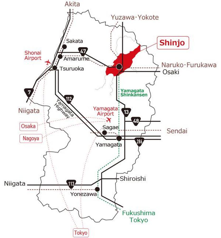 Experience Shinjo – Shinjo (Yamagata, Japan) Tourism Website, Shinjō, Japan, Tsubasa Shinkansen  E3, Shinjo  Station