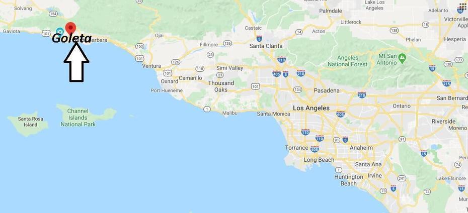 Where Is Goleta California? What County Is Goleta In | Where Is Map, Goleta, United States, City Of Goleta Ca, Santa Barbara Downtown