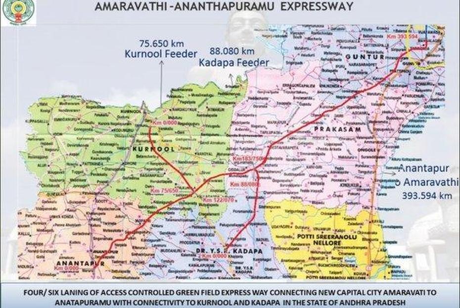 India  Simple, India  With City, Amaravatianantapur Expressway, Pattikonda, India