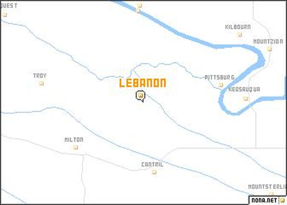 Lebanon Usa, Lebanon Ks, United States, Lebanon, United States