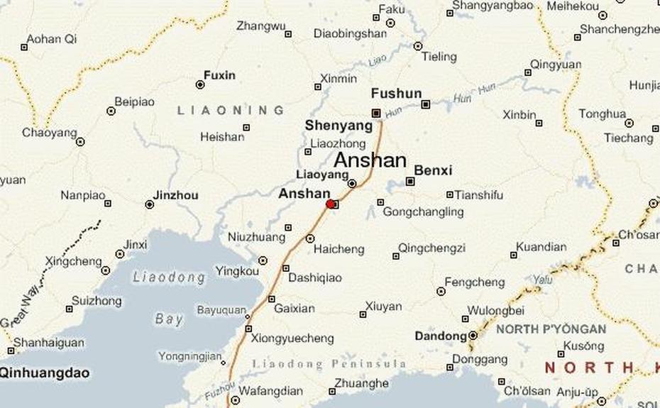 Liaoning China, Anshan City, Location Guide, Anshan, China