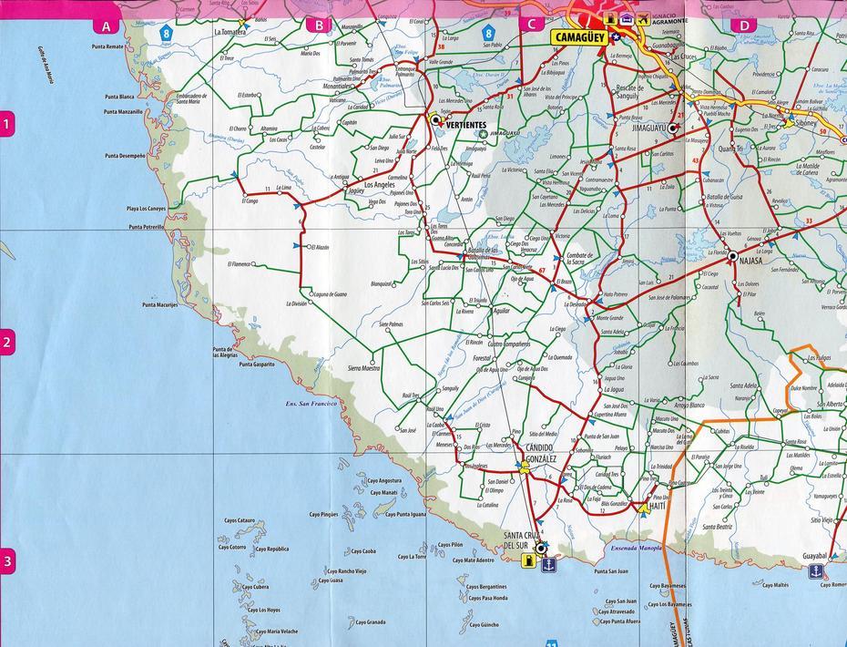 Map Santa Cruz | City Maps, Santa Cruz, Venezuela, Santa Cruz Surf, Santa Cruz Tenerife