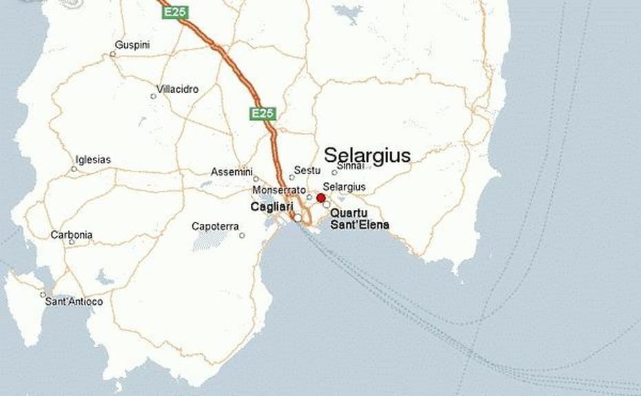 Maps Of Selargius (Italy), Selargius, Italy, Italy  Atlas, North Italy