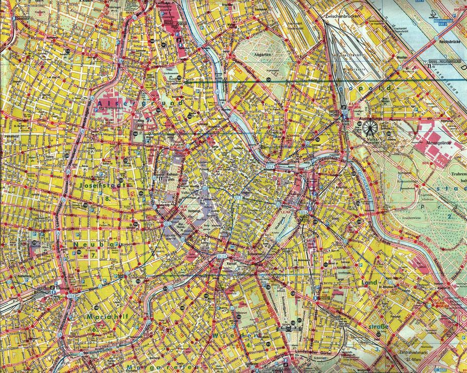Maps Of Vienna | Detailed Map Of Vienna In English | Maps Of Vienna …, Vienna, Austria, Austria Regions, Austria Cities