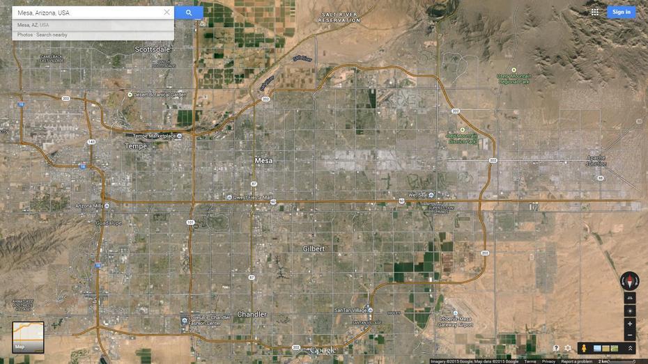 Mesa, Arizona Map, Mesa, United States, United States  For Kids, Detailed  United States