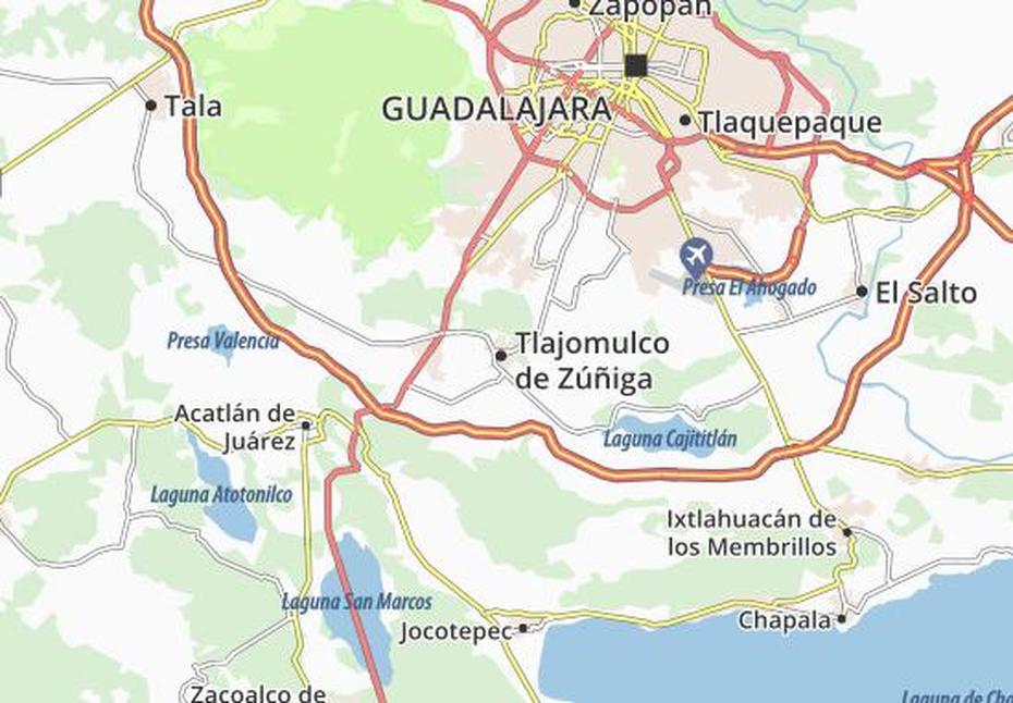 Michelin Tlajomulco De Zuniga Map – Viamichelin, Tlajomulco De Zúñiga, Mexico, Tlajomulco Centro, Chedraui En Tlajomulco De Zuniga