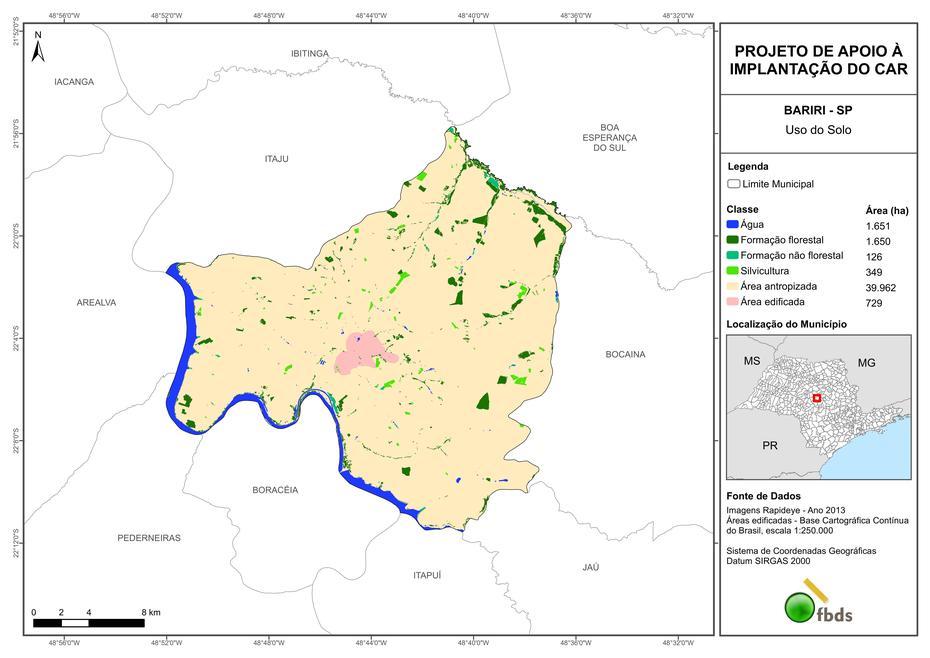 Municipio De Bariri – Mapas Ambientais, Bariri, Brazil, Rio, Brazil Capital