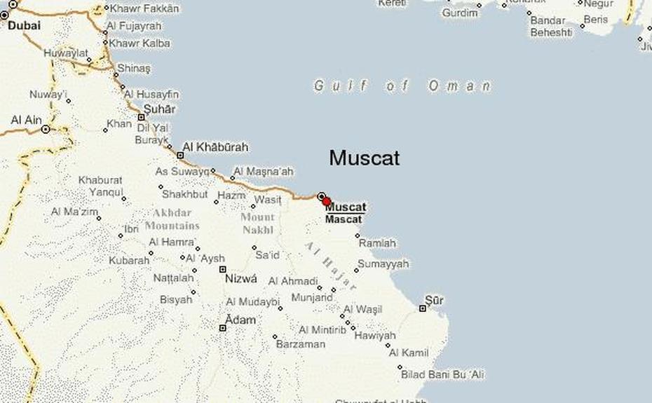 Muscat Location Guide, Muscat, Oman, Musandam Oman, Oman Asia