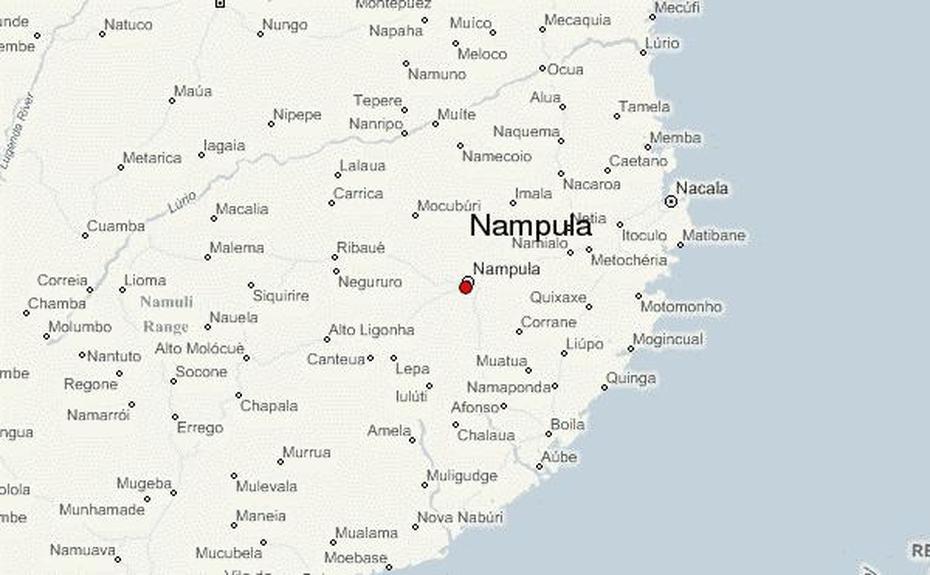 Physical  Of Mozambique, Pemba Mozambique, Location Guide, Nampula, Mozambique