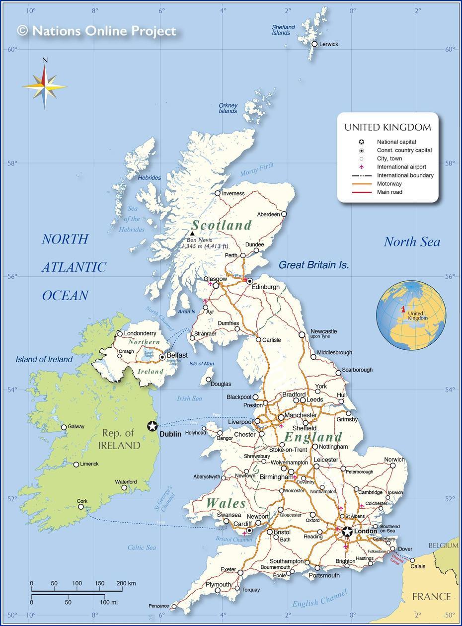 Political Map Of The United Kingdom – Nations Online Project, Frome, United Kingdom, Frome England, Frome Uk