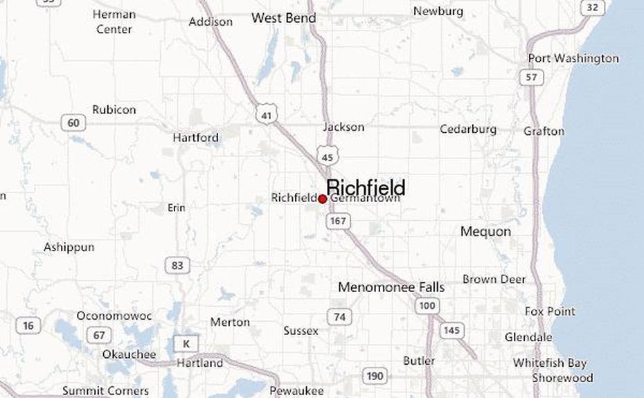 Richfield, Wisconsin Location Guide, Richfield, United States, Richfield Pa, Richfield Idaho