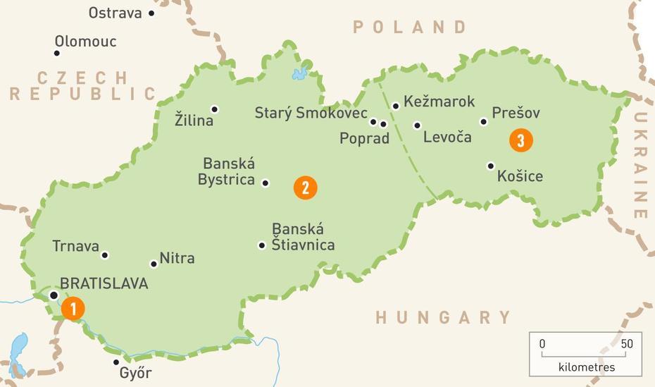 Slovakia – Rough Guides | Slovakia, Map, Plan Your Trip, Lučenec, Slovakia, Novohrad Slovakia, Southern Slovakia