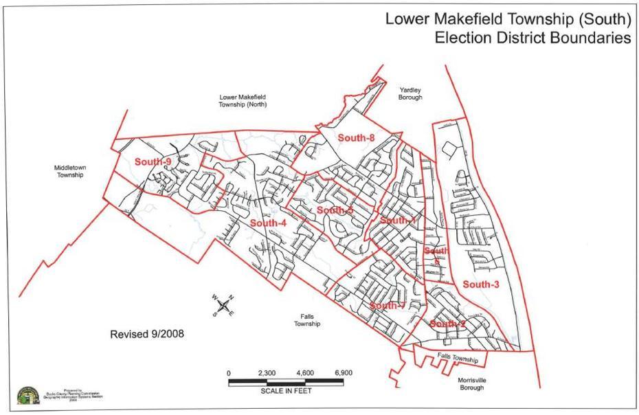 Township Election Districts | The Lower Makefield/Yardley Democratic …, Lower Makefield, United States, Large Us  United States, United States  Designs