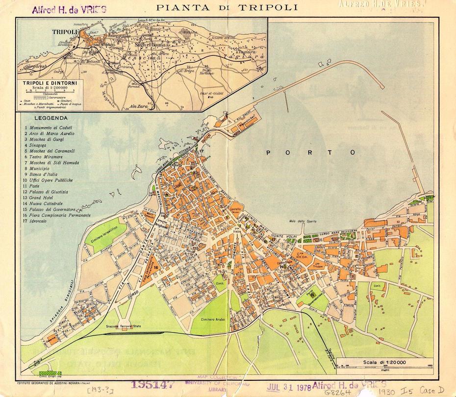 Tripoli City Map – Tripoli Libya  Mappery, Tripoli, Lebanon, Tripoli City, Tripoli Libya