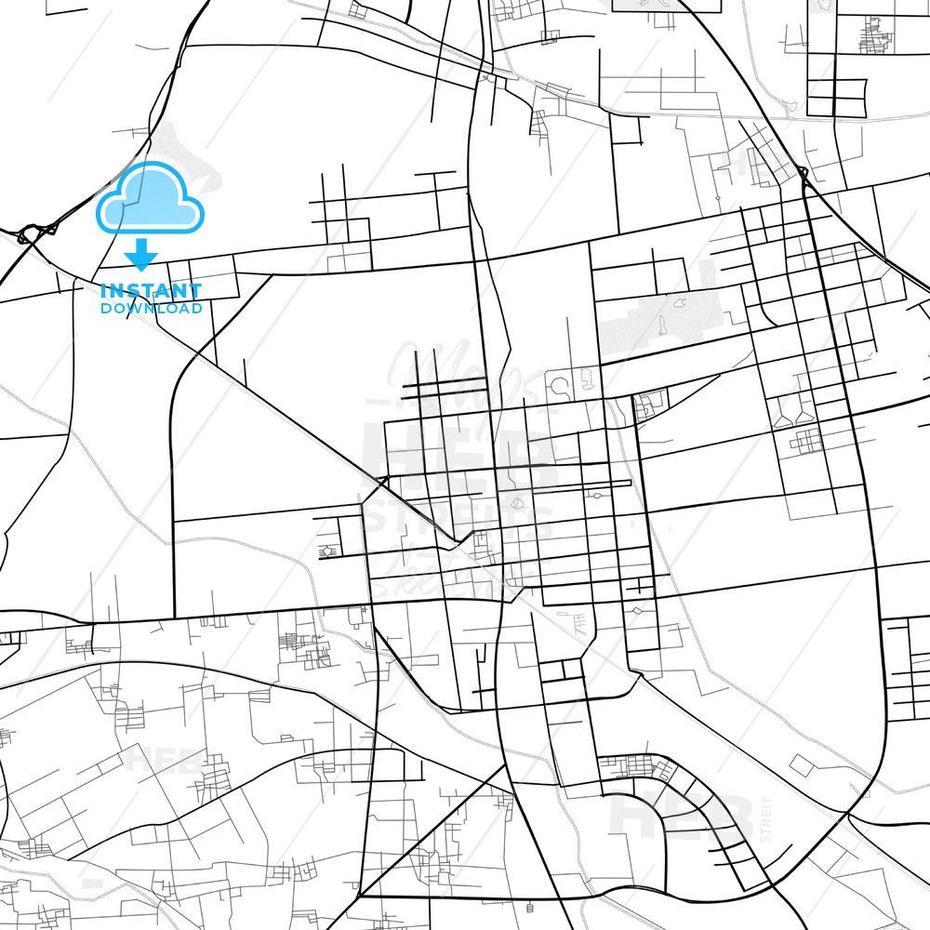 Vector Pdf Map Of Langfang, China – Hebstreits Sketches | Map …, Langfang, China, Zhangjiakou China, Dongguan China