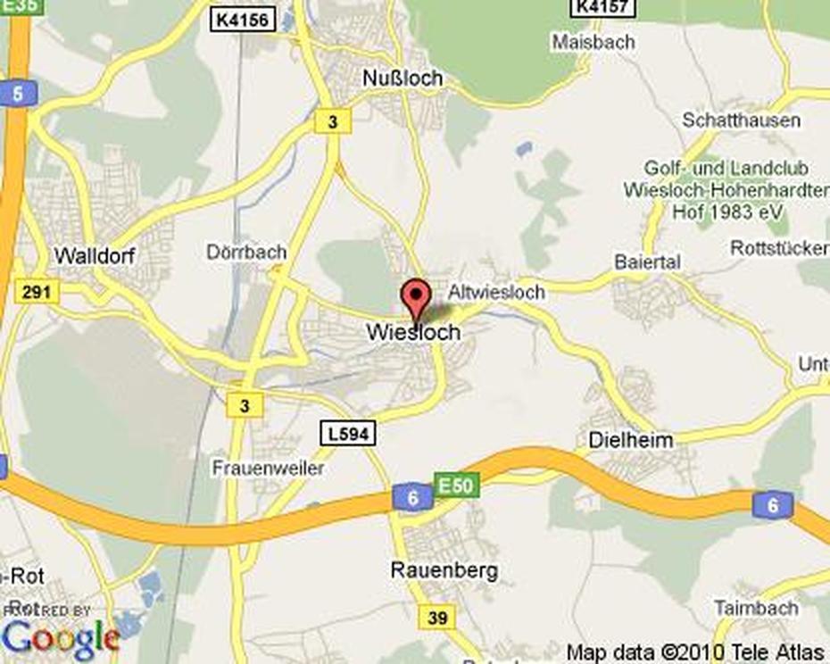 Wiesloch, Germany, Wiesloch, Germany, Malsch Germany, Mannheim Germany