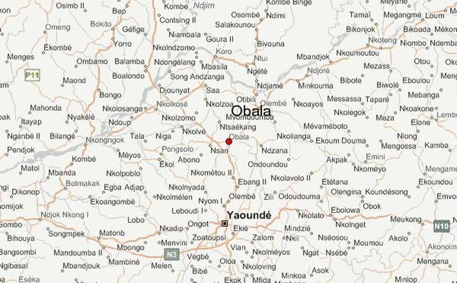 Yaounde Cameroon, Cameroon Cities, Location Guide, Obala, Cameroon